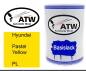 Preview: Hyundai, Pastel Yellow, PL: 500ml Lackdose, von ATW Autoteile West.